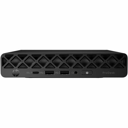 HP ProDesk 4 G1i Desktop Computer - Intel Core Ultra 7 265T - vPro Technology - 16 GB - 512 GB SSD - Mini PC - Jack Black - BS7M5UT#ABA