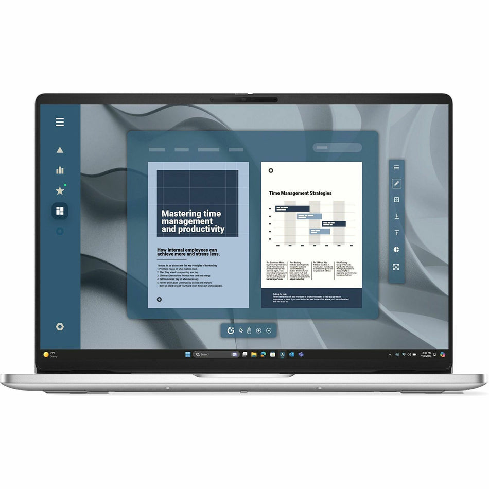 Dell Pro 16 PC16255 16" Copilot+ PC Notebook - Full HD Plus - 60 Hz - AMD Ryzen 5 220 - 8 GB - 256 GB SSD - English (US) Keyboard - Magnetite - P0CRN