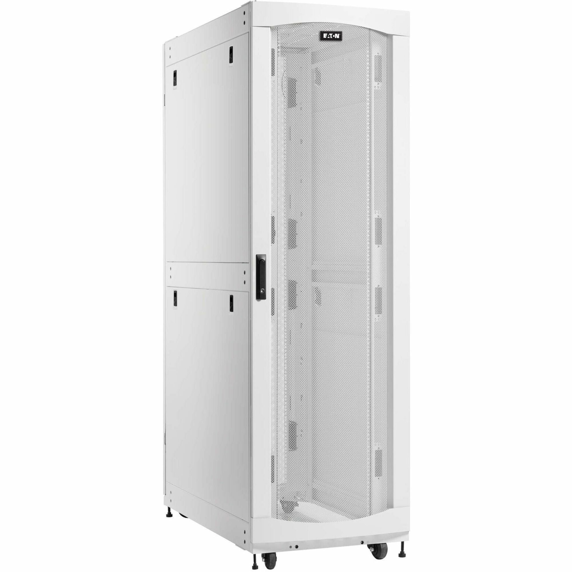 Eaton SmartRack 42U Deep Standard-Width Heavy-Duty Rack Enclosure Cabinet for AI Servers, White - SRH422446W