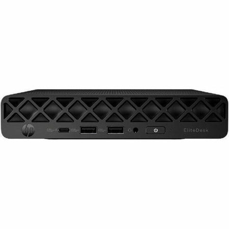 HP EliteDesk 8 G1i Desktop Computer - Intel Core Ultra 7 265T - vPro Technology - 16 GB - 256 GB SSD - Desktop Mini - Jack Black - BQ4B8UT#ABA