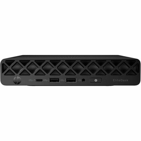 HP EliteDesk 8 G1i Desktop Computer - Intel Core Ultra 5 235T - vPro Technology - 16 GB - 256 GB SSD - Desktop Mini - Jack Black - BQ4B5UT#ABA
