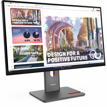 Lenovo ThinkVision P27QD-40 27" Class WQHD LED Monitor - 16:9 - Raven Black - 64B3GAR2US