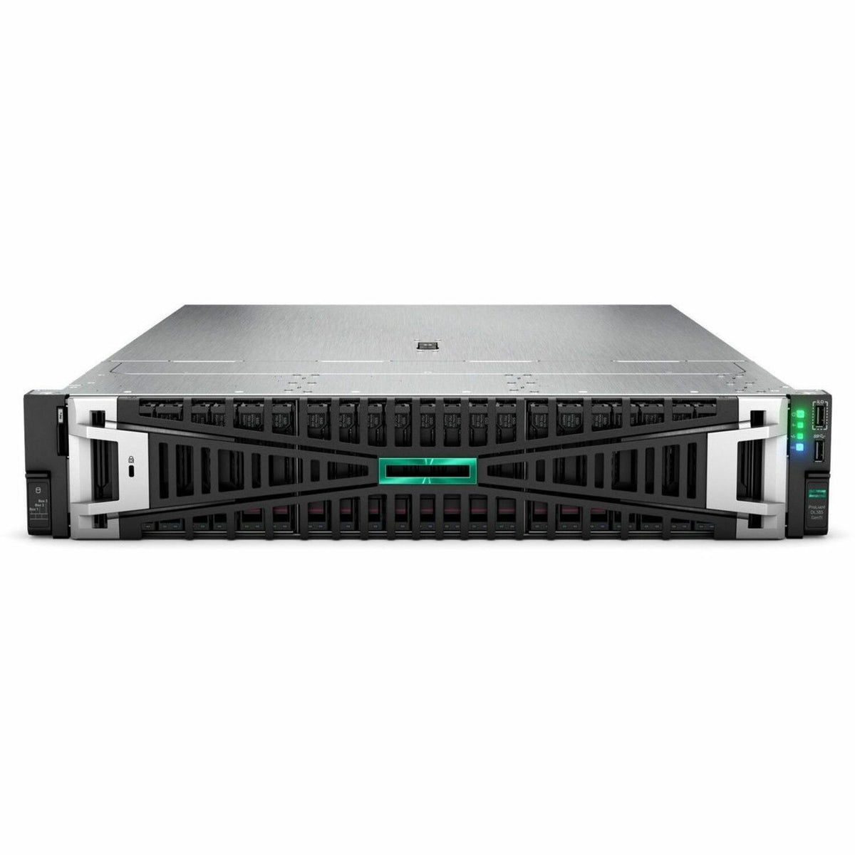 HPE ProLiant DL385 G11 2U Rack Server - 1 x AMD EPYC 9115 2.60 GHz - 256 GB RAM - 960 GB SSD - (2 x 480GB) SSD Configuration - Serial ATA/600, 12Gb/s SAS Controller - P83036-005