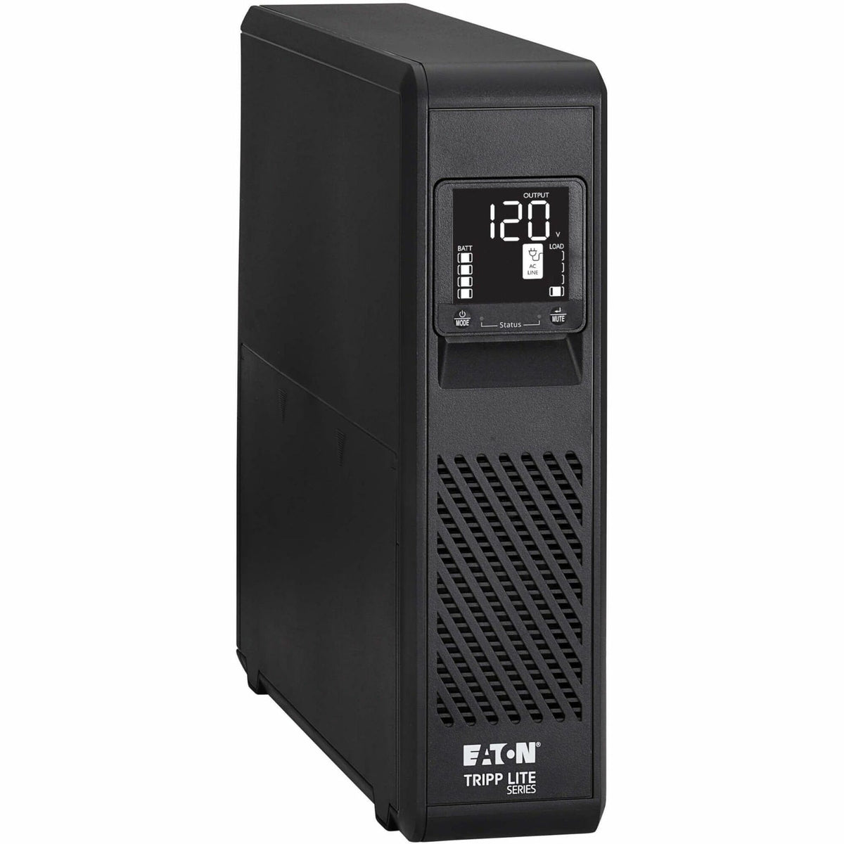 Eaton Tripp Lite Series 1000VA 750W 120V Line-Interactive Pure Sine Wave Cloud-Connected UPS with Remote Monitoring - 10 NEMA 5-15R Outlets (Surge and Battery Backup), LCD, 5-15P Plug, Tower - SMART1000PSRTNC