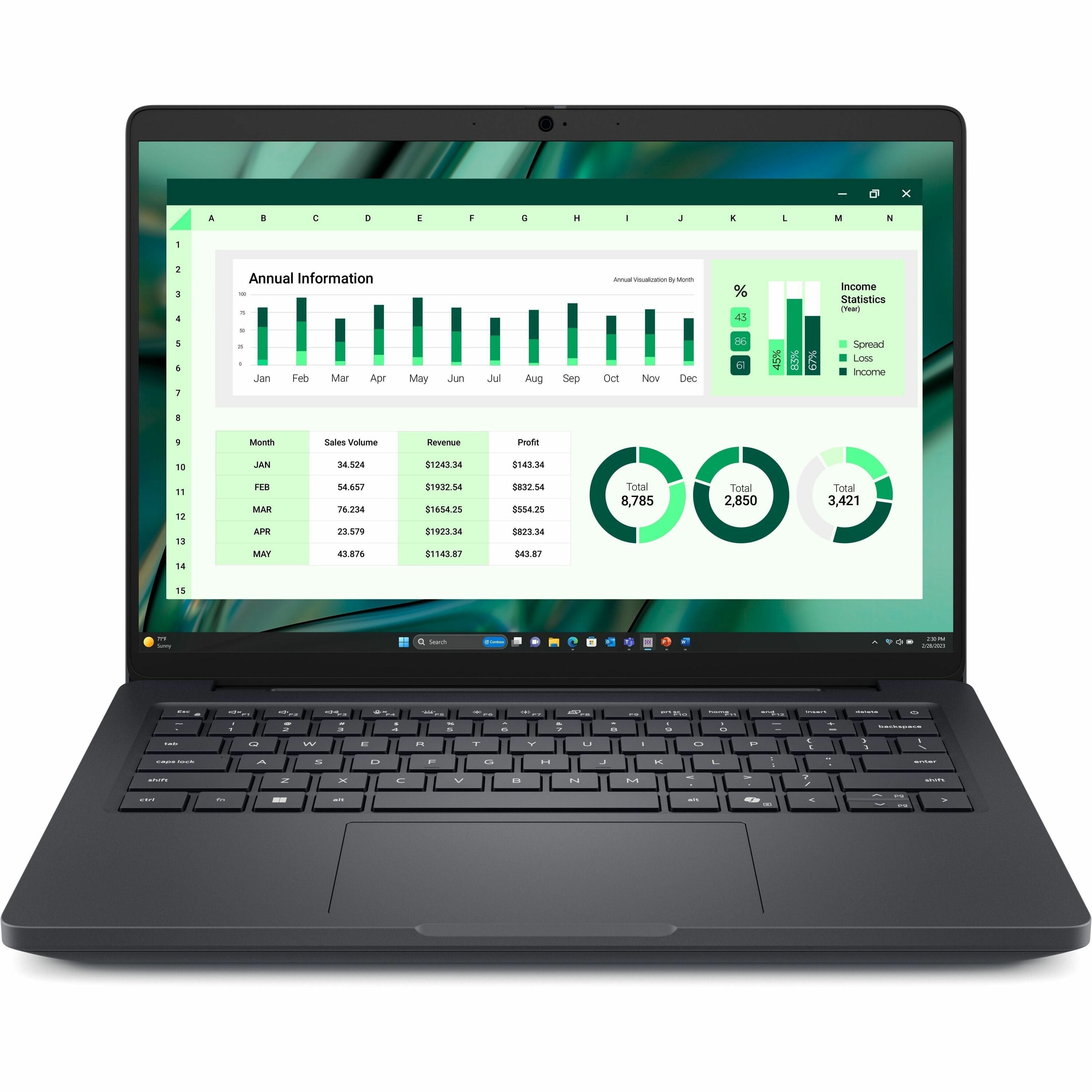 Dell Pro Max MC14250 14" Copilot+ PC Notebook - Full HD Plus - 60 Hz - Intel Core Ultra 7 265H - vPro Technology - 32 GB - 512 GB SSD - English (US) Keyboard - Black - GTM9H