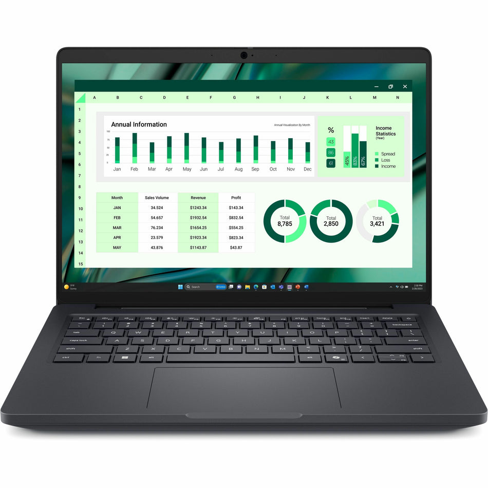 Dell Pro Max MC14250 14" Copilot+ PC Mobile Workstation - Full HD Plus - 60 Hz - Intel Core Ultra 5 235H - vPro Technology - 16 GB - 512 GB SSD - English (US) Keyboard - Black - 4RT1H