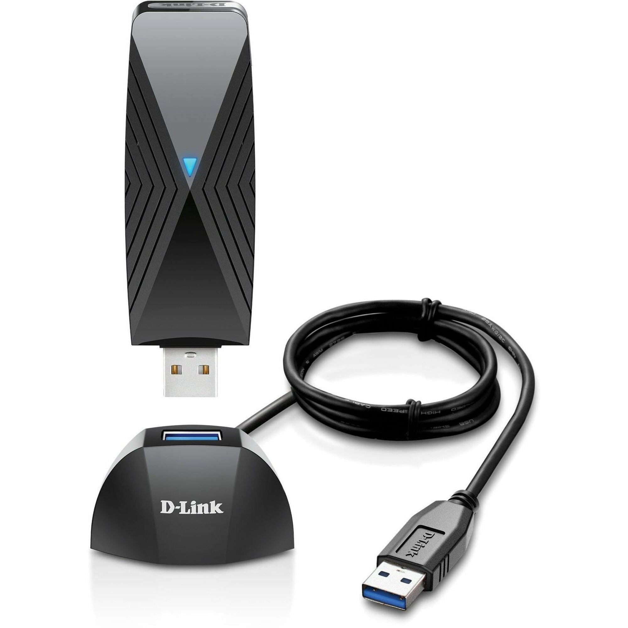 D-Link DWA-X1850-B1 IEEE 802.11a/n/ac/ax Dual Band Wi-Fi Adapter for Router, Desktop Computer, Notebook - DWA-X1850-B1
