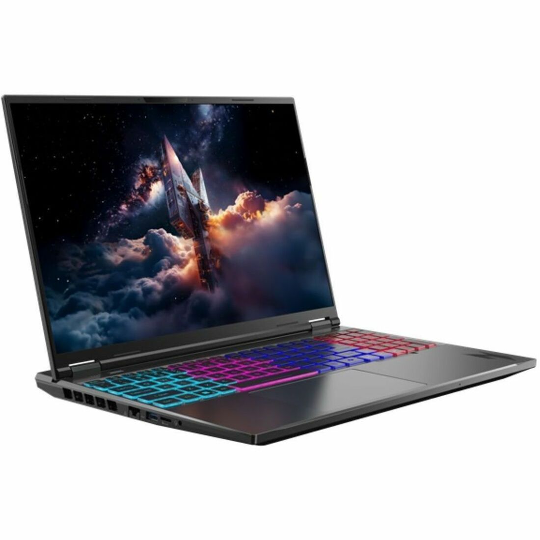 Acer Nitro V 16S AI ANV16S-41 ANV16S-41-R27B 16" Gaming Notebook - WUXGA - 180 Hz - AMD Ryzen 7 260 - 16 GB - 1 TB SSD - English Keyboard - Black - NH.U0ZAA.002