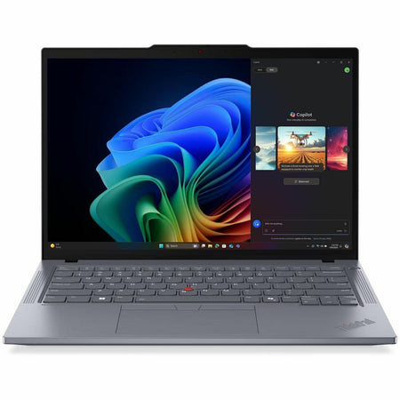 Lenovo ThinkPad T14 Gen 6 21QJ00CRUS 14" Copilot+ PC Notebook - WUXGA - 60 Hz - AMD Ryzen AI 5 PRO 340 - 16 GB - 256 GB SSD - English Keyboard - Gray - 21QJ00CRUS