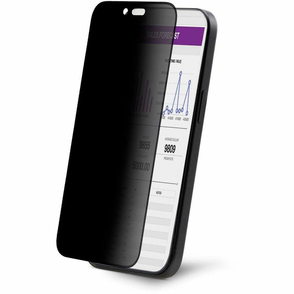 StarTech.com 4-Way 360 Privacy Screen For iPhone 16, Portrait/Landscape, Touch-Enabled, Tempered Glass Protector, 4Way Filter, TAA - I16T1-PRIVACY-SCREEN