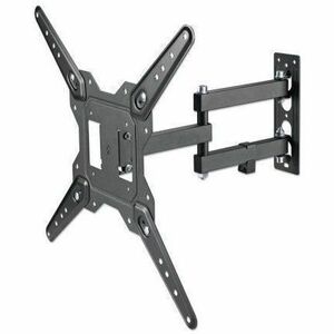 Manhattan Mounting Arm for Curved Screen Display, Display Screen, TV, Monitor, Flat Panel Display - Black - 462624
