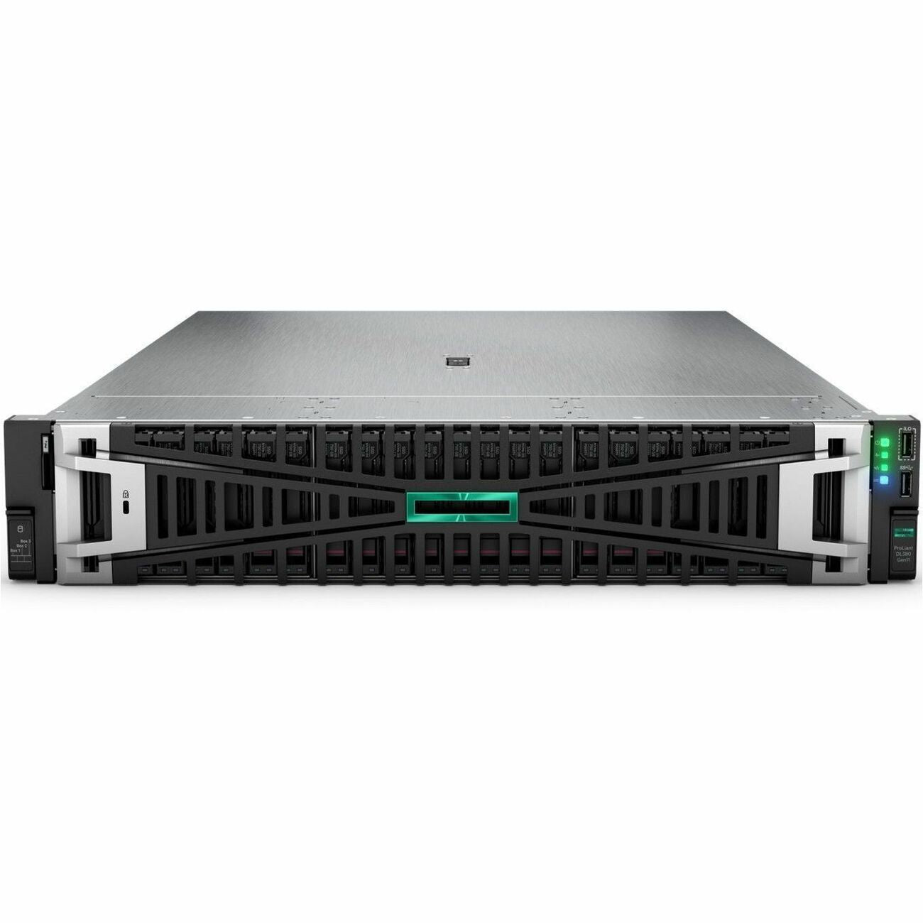 HPE ProLiant DL380 G11 2U Rack Server - 1 x Intel Xeon Gold 6530 2.10 GHz - 64 GB RAM - 1.92 TB SSD - (2 x 960GB) SSD Configuration - 12Gb/s SAS, Serial ATA/600, NVMe Controller - P83314-005
