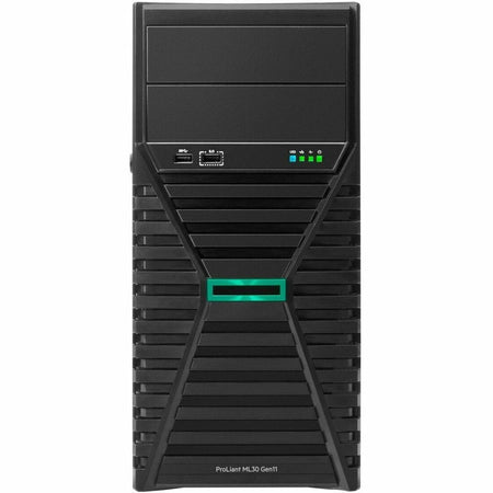 HPE ProLiant ML30 G11 4U Tower Server - 1 x Intel 6333P 3.10 GHz - 32 GB RAM - 960 GB SSD - (2 x 480GB) SSD Configuration - Serial ATA/600 Controller - P83316-005