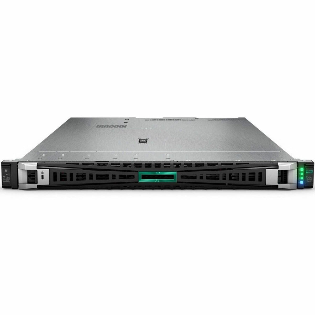 HPE ProLiant DL360 Gen11 1U Rack Server - 1 x Intel Xeon Silver 4510 2.40 GHz - 64 GB RAM - 8 TB HDD - (2 x 4TB) HDD Configuration - Serial ATA/600, 12Gb/s SAS, NVMe Controller - P83285-005