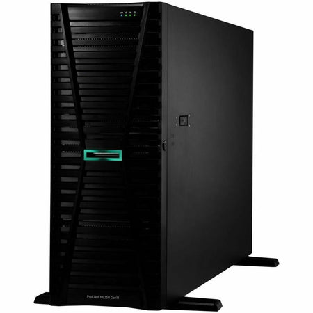 HPE ProLiant ML350 G11 4U Tower Server - 1 x Intel Xeon Silver 4510 2.40 GHz - 64 GB RAM - 960 GB SSD - (2 x 480GB) SSD Configuration - 12Gb/s SAS, Serial ATA/600 Controller - P83319-005