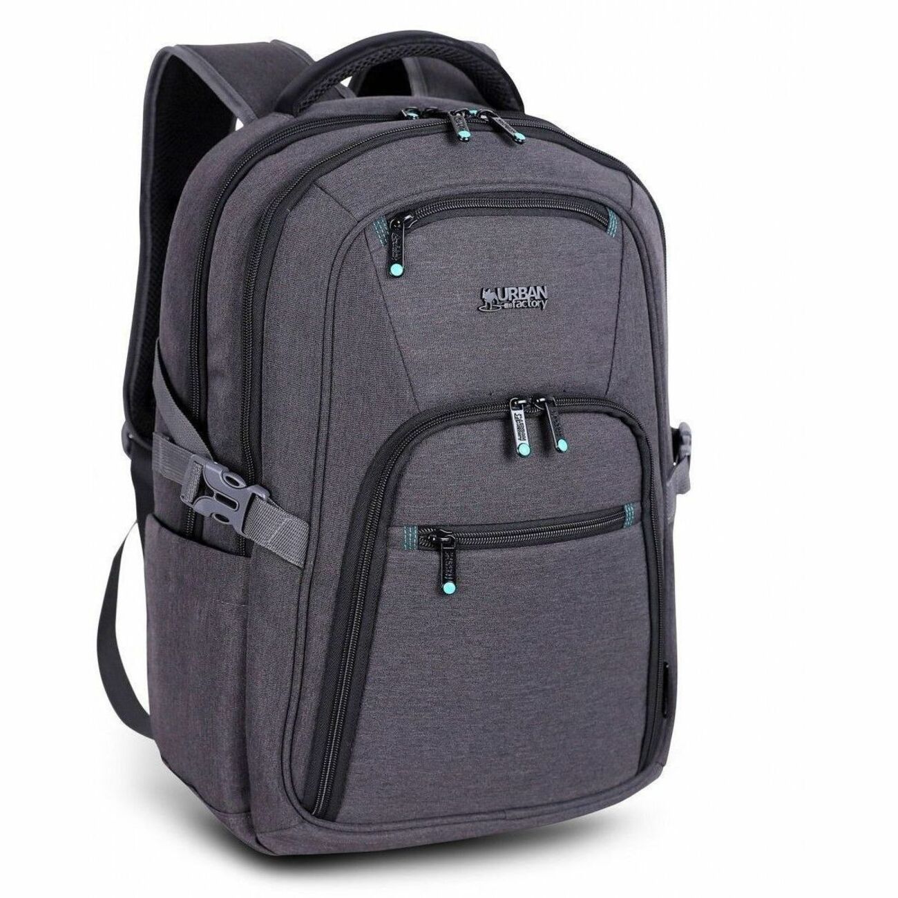 Urban Factory HEAVEE Carrying Case (Backpack) for 10.5" to 15.6" Notebook, Tablet - Dark Gray - HTE15UF