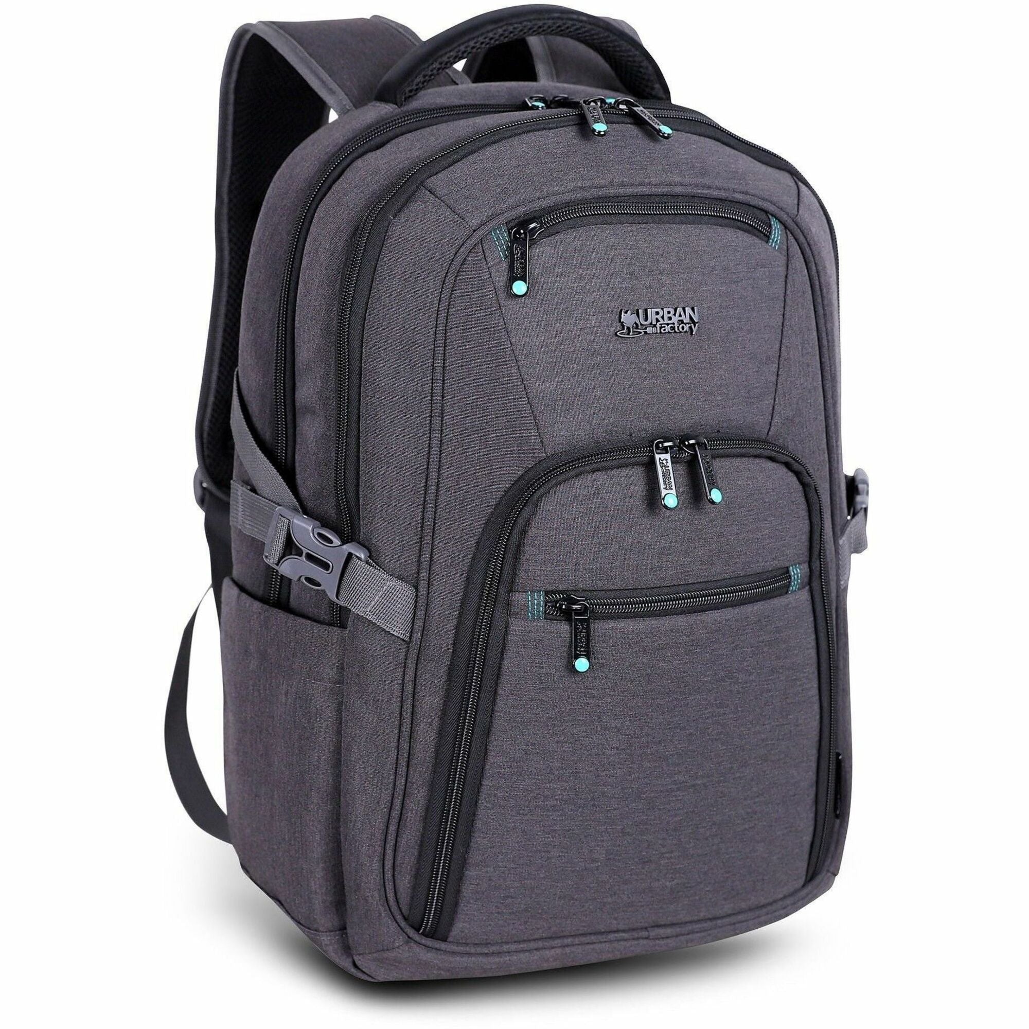 Urban Factory HEAVEE GREEN Carrying Case (Backpack) for 10.5" to 14.1" Notebook - Dark Gray - HTE14UF