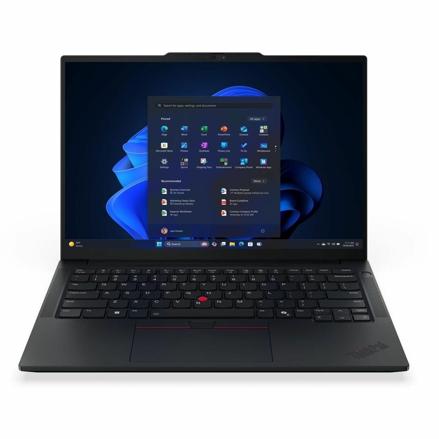 Lenovo ThinkPad E14 Gen 7 21T9002MUS 14" Touchscreen Notebook - WUXGA - 60 Hz - Intel Core 5 210H - 16 GB - 512 GB SSD - English Keyboard - Black - 21T9002MUS