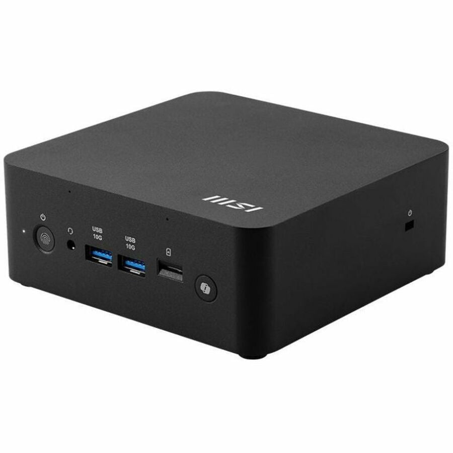 MSI Cubi NUC AI+ 2MG Cubi NUC AI+ 2MG-018US Desktop Computer - Intel Core Ultra 9 288V - 32 GB - 1 TB SSD - Mini PC - Black - CubNUCAI2MG018