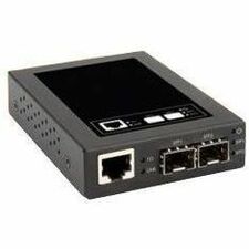 1000BASE-T to 1000BASE-FX Open SFP Media Converter - MC03-2XSFP-AX