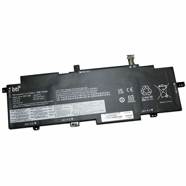 BTI L20L4P72-BTI 4-CELL 15.36V LI-ION NOTEBOOK BATTERY FOR LENOVO THINKPAD T14S GEN 2, T14S GEN 2 20WM, T14S GEN 2 20WN, T14S GEN 2 20XF, T14S GEN 2 20XG - L20L4P72-BTI