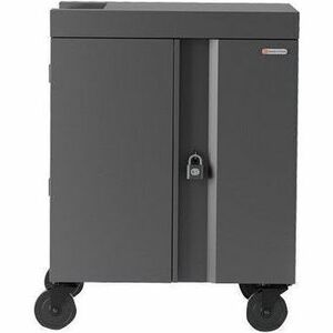 Bretford CUBE Cart Pre-Wired USB-C Charging Cart - TVC32USBCSC-CK