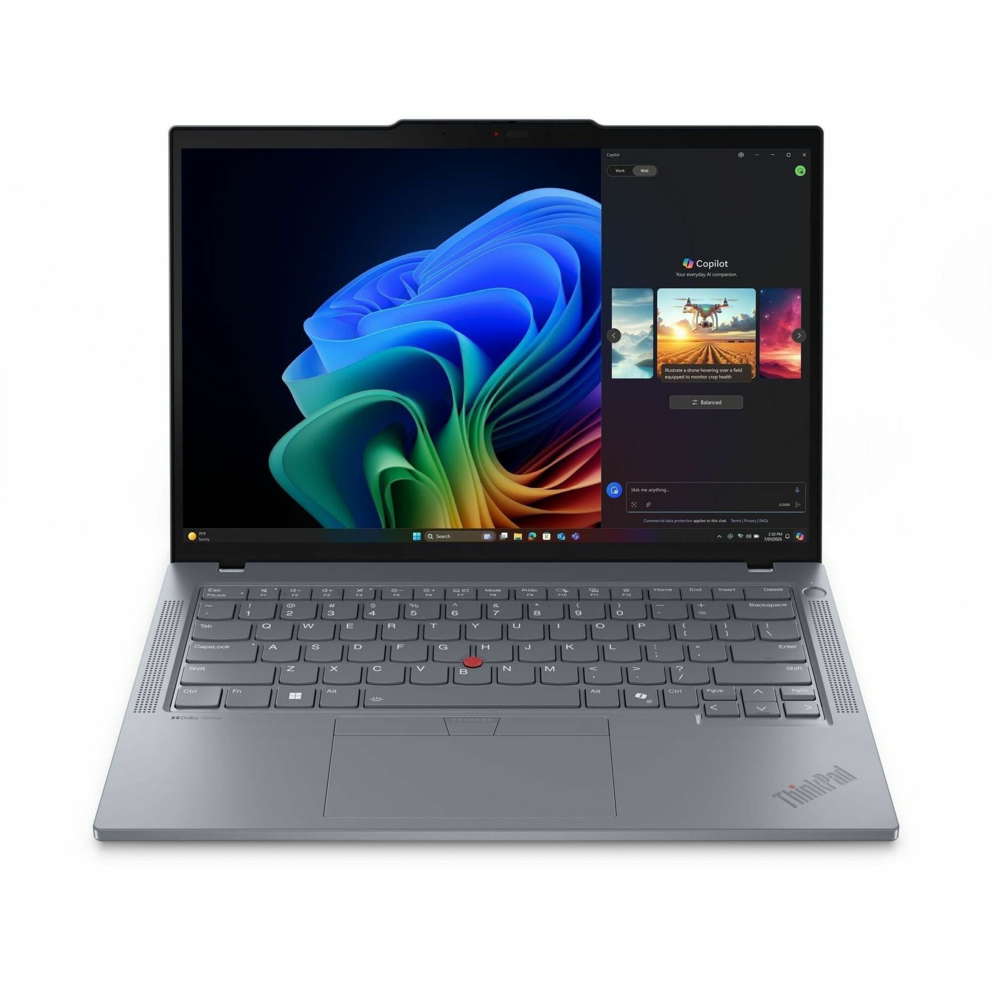 Lenovo ThinkPad T14 Gen 6 21QC001XUS 14" Notebook - WUXGA - 60 Hz - Intel Core Ultra 5 225U - 16 GB - 256 GB SSD - English Keyboard - Gray - 21QC001XUS