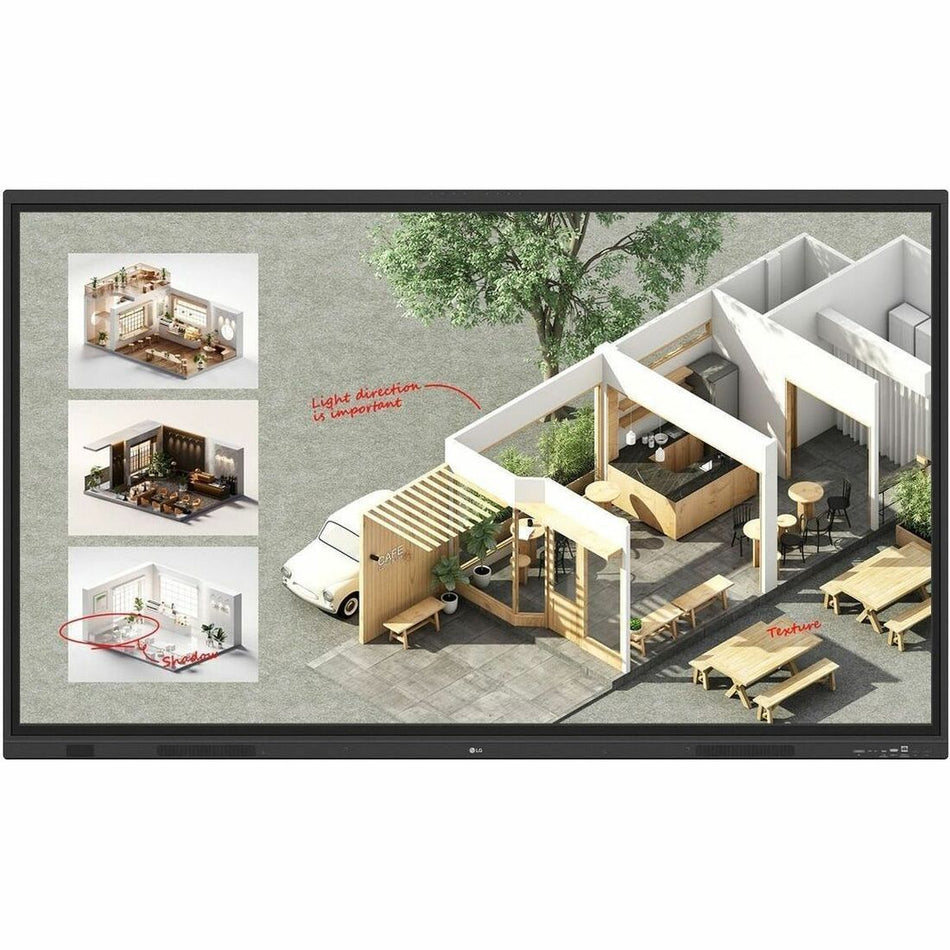 LG CreateBoard 75TR3DQ-B Collaboration Display - 75TR3DQ-B