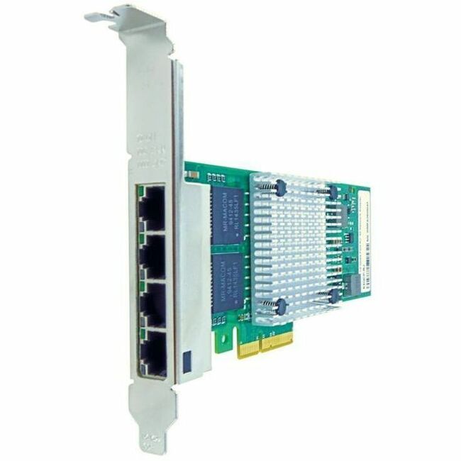 1000Mbs Quad Port RJ45 PCIe x4 NIC Card - AXG95718
