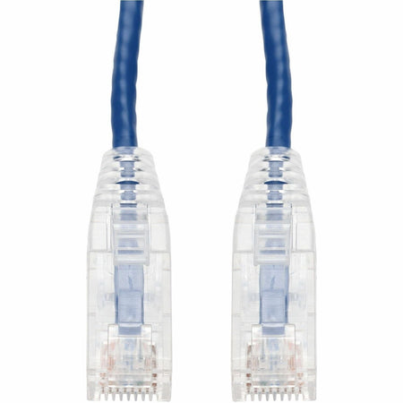 AddOn 24ft Blue CAT 6 Slim PVC Ethernet Cable Snagless Clear-Claw RJ-45 M/M - ADD-24FSLCAT6-BE