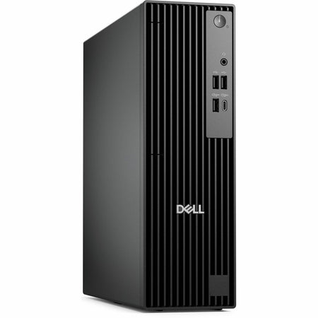 Dell Pro Slim QCS1250 Desktop Computer - Intel Core Ultra 5 235 - vPro Technology - 16 GB - 512 GB SSD - Slim PC - Standard Black - JR3NN