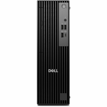 Dell Pro Slim QCS1250 Desktop Computer - Intel Core Ultra 7 265 - 16 GB - 512 GB SSD - Slim PC - Standard Black - 98J6R