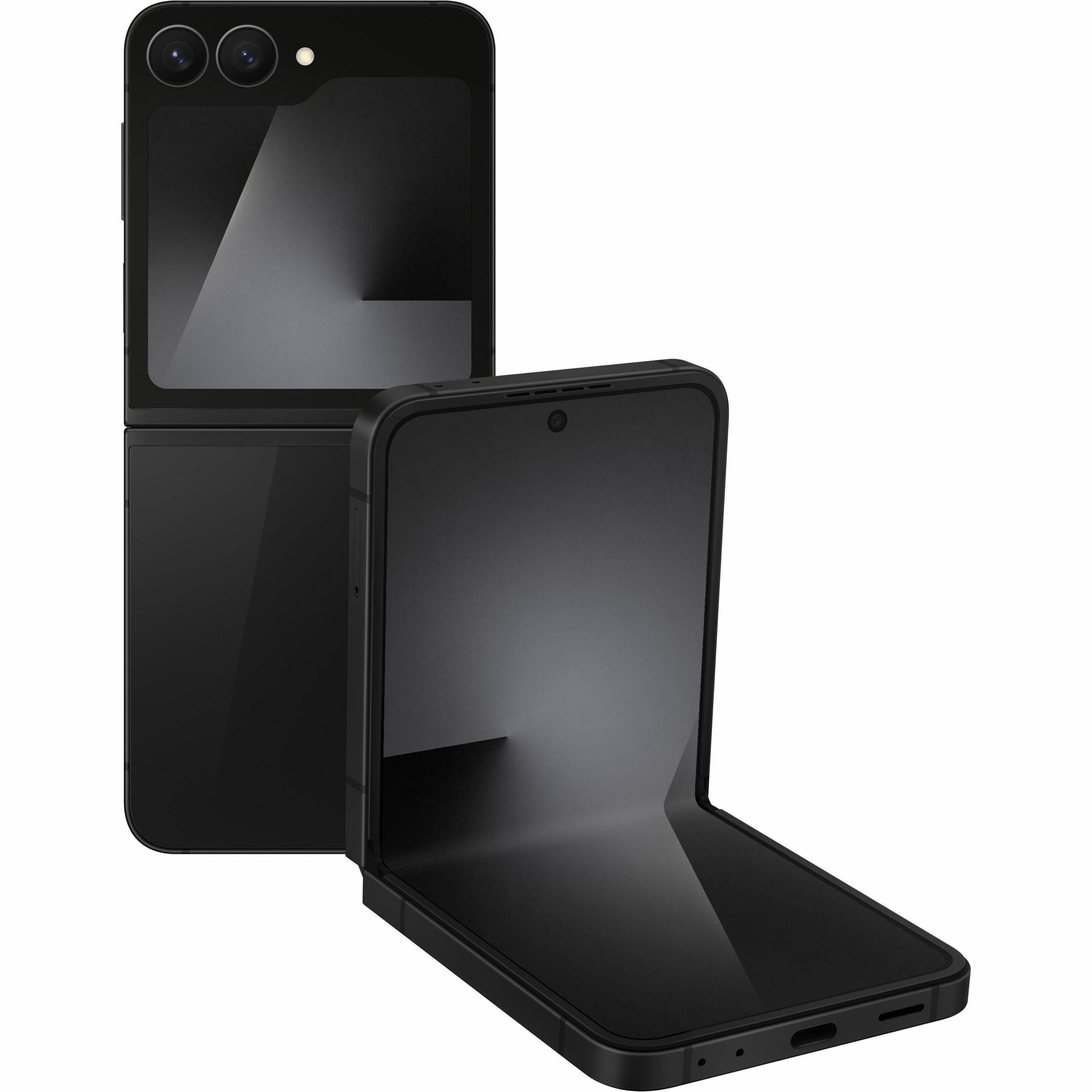 Samsung Galaxy Z Flip7 FE SM-F761U 128 GB Smartphone - 6.7" Flexible Folding Screen Dynamic AMOLED 2X Full HD Plus 2640 x 1080 - Deca-core (Cortex X4Single-core (1 Core) 3.20 GHz + Cortex A720 Dual-core (2 Core) 2.90 GHz + Cortex A720 Triple-core (3 Core) 2.60 GHz + Cortex A520 Quad-Core (4 Core) 1.95 GHz) - 8 GB RAM - Android 16 - 5G - Black - SM-F761UZKAXAA