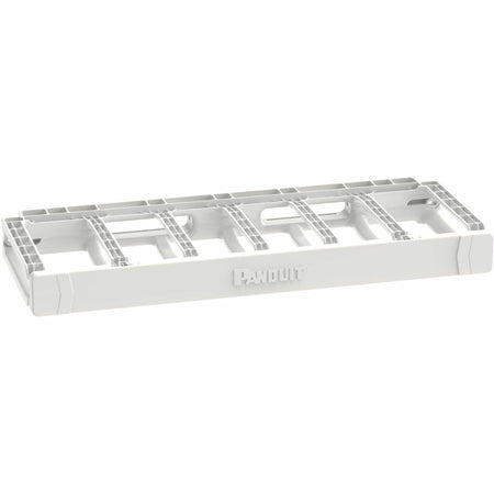 Panduit PatchRunner 2 Horizontal Single-Sided Manager, 1RU, White - PR2HF1WH