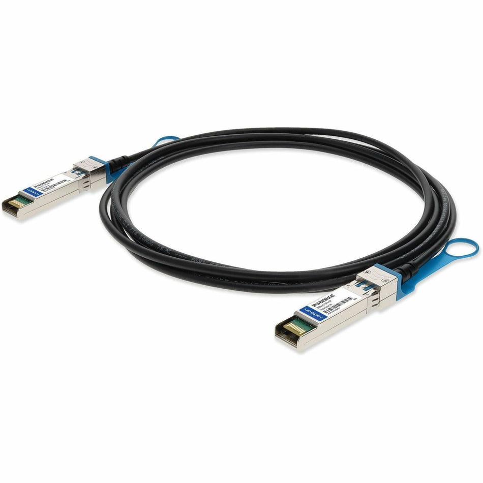 AddOn Dell Compatible TAA Compliant 1000Base-CU SFP Direct Attach Cable (Passive Twinax, 3m) - SFP-1G-PDAC3M-DE-AO