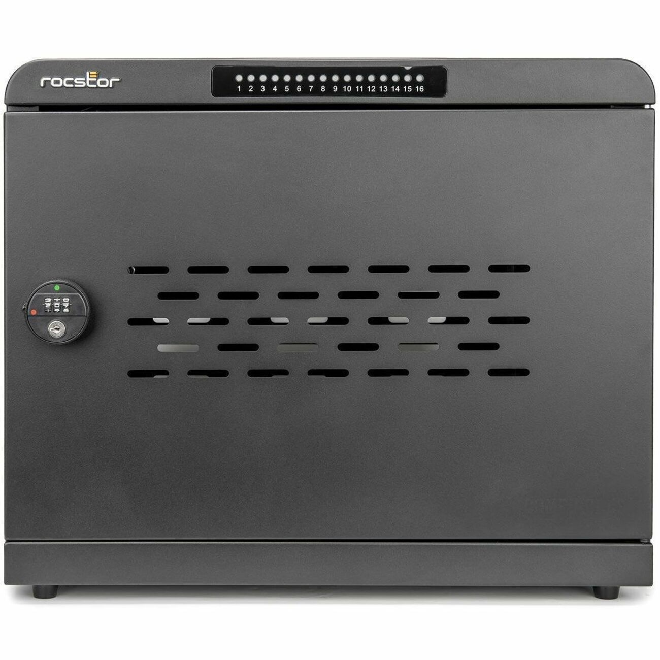 Rocstor Volt UC16 USB-C 16-Device Charging Station Cabinet - VT0025-B1
