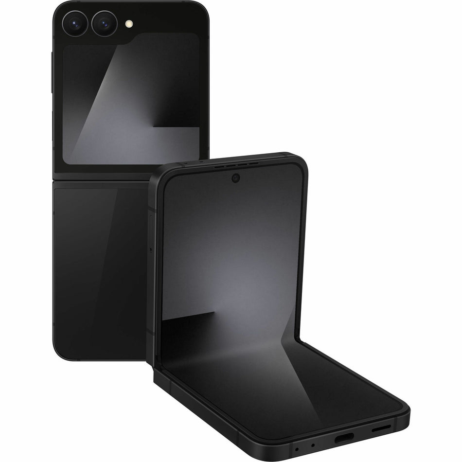 Samsung Galaxy Z Flip7 FE SM-F761U 256 GB Smartphone - 6.7" Flexible Folding Screen Dynamic AMOLED 2X Full HD Plus 2640 x 1080 - Deca-core (Cortex X4Single-core (1 Core) 3.20 GHz + Cortex A720 Dual-core (2 Core) 2.90 GHz + Cortex A720 Triple-core (3 Core) 2.60 GHz + Cortex A520 Quad-Core (4 Core) 1.95 GHz) - 8 GB RAM - Android 16 - 5G - Black - SM-F761UZKEXAA