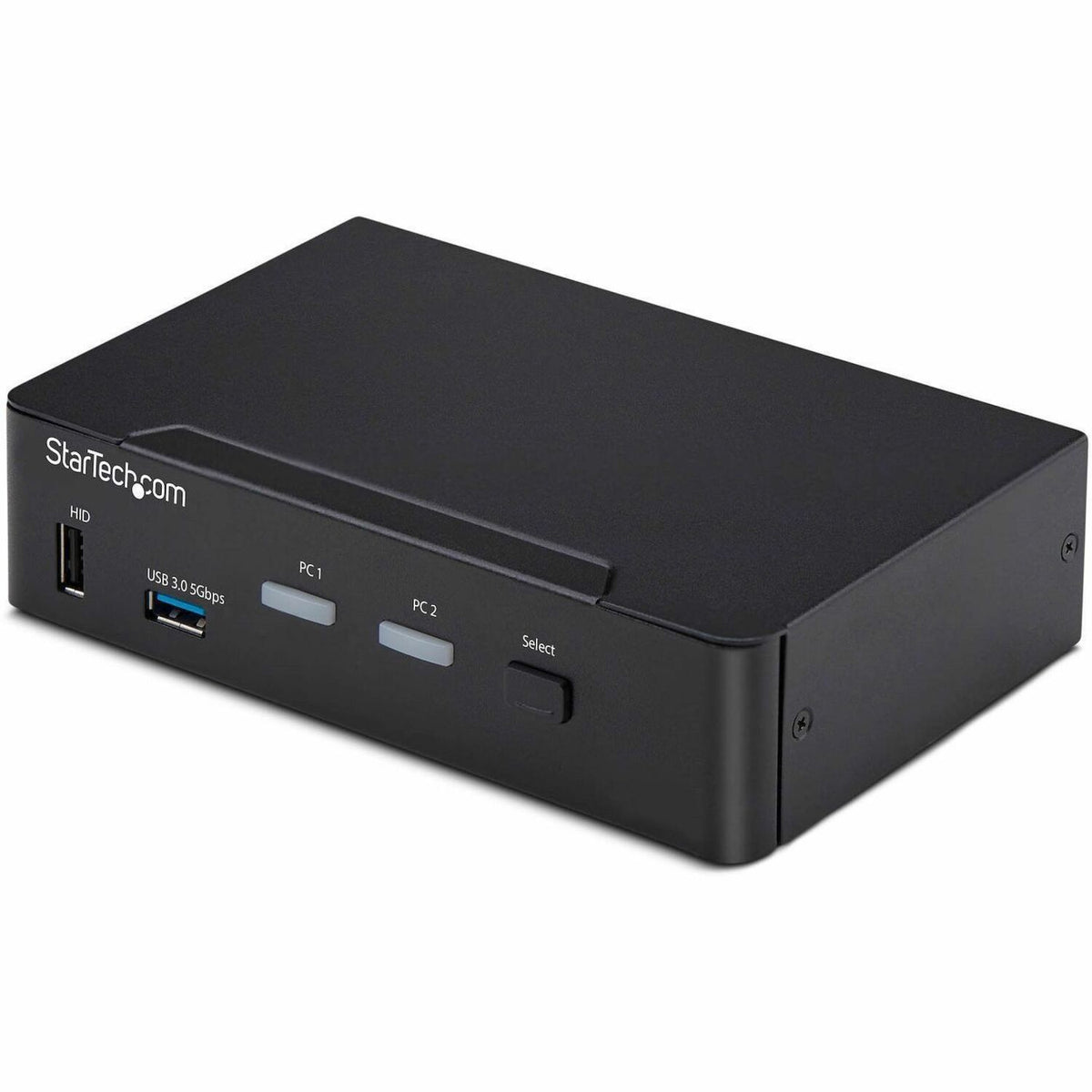 StarTech.com 2-Port DisplayPort KVM Switch, 4K 60Hz, DP 1.2, HDCP 1.4, EDID Management, 2-Port USB 3.0 Hub, TAA - P2AD122-KVM-SWITCH