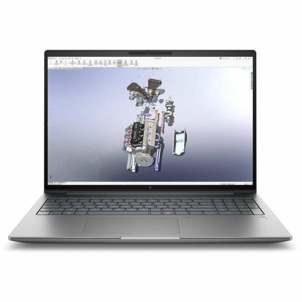 HP ZBook X G1i 16" Mobile Workstation - WUXGA - Intel Core Ultra 7 255HX - 32 GB - 512 GB SSD - English Keyboard - Meteor Silver - C3BE3UT#ABA