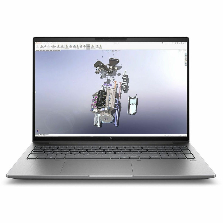 HP ZBook X G1i 16" Mobile Workstation - WUXGA - Intel Core Ultra 7 255HX - 32 GB - 512 GB SSD - English Keyboard - Meteor Silver - C3BE3UT#ABA