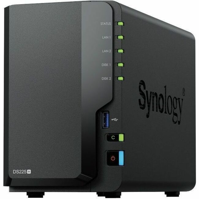 Synology DiskStation DS225+ SAN/NAS Storage System - DS225+