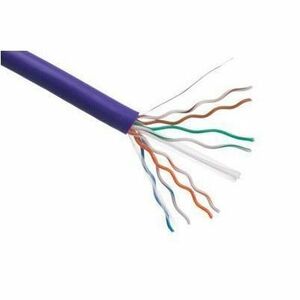 Axiom CAT6A Bulk Cable Spool 1000FT (Purple) - C6ABCS-P1000-AX
