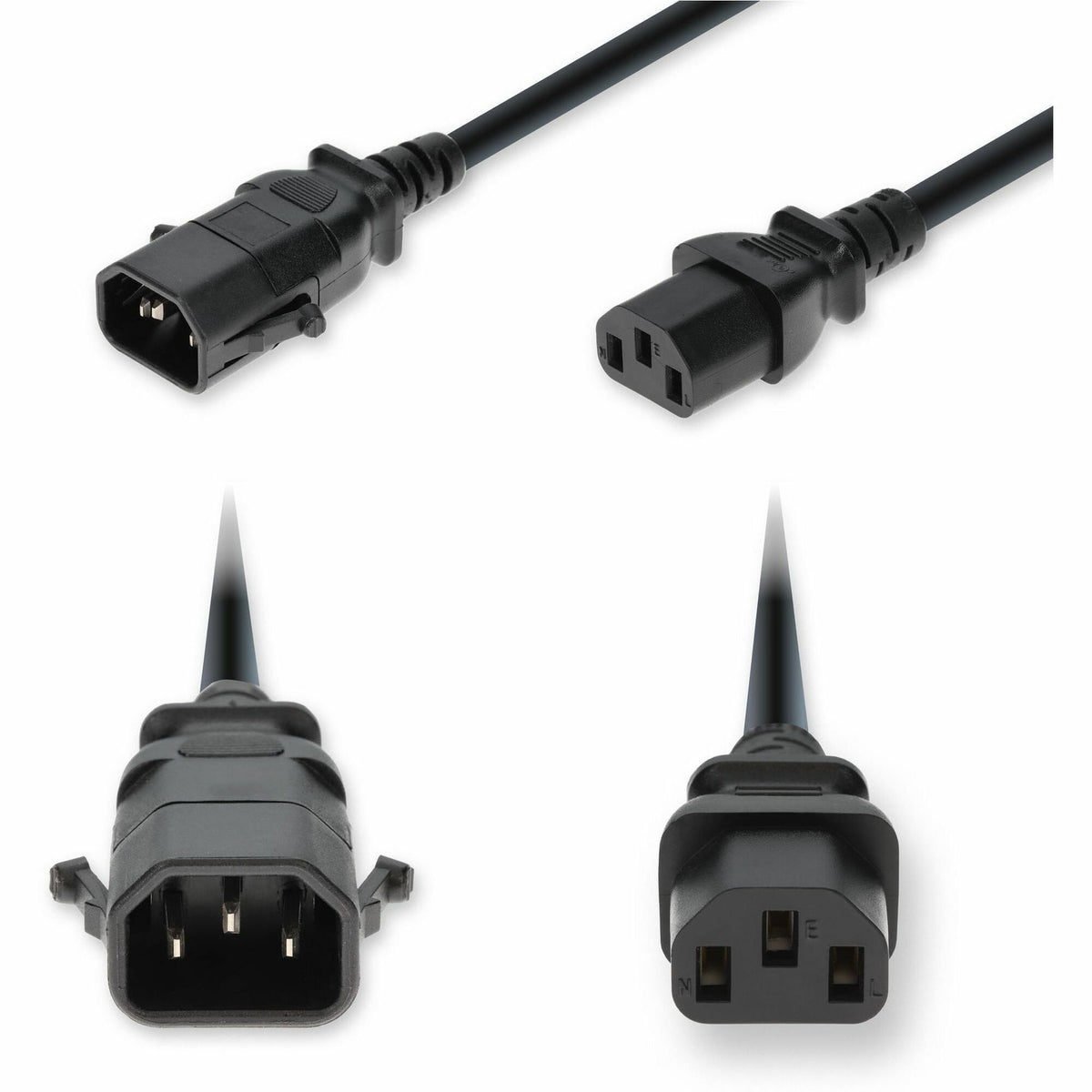 AddOn Standard Power Cord - ADD-C142C15C14G8FBK