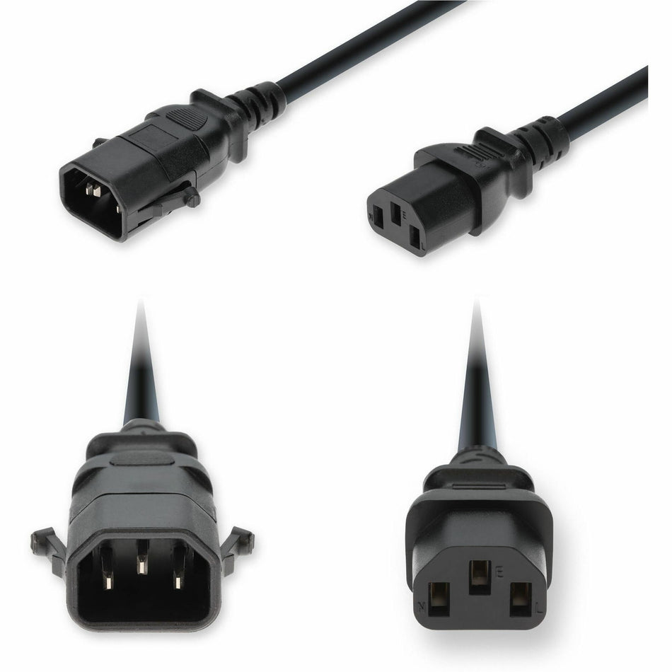 AddOn Standard Power Cord - ADD-C142C15C14G8FBK