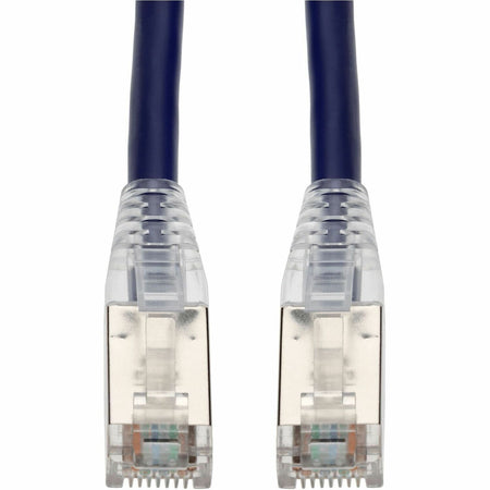 AddOn 3.5ft Purple CAT 6 Shielded PVC Ethernet Cable Snagless Easy Clear Boot RJ-45 M/M - ADD-35FCAT6S-PE