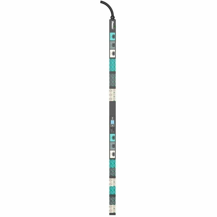 Panduit EL2P MSPO PDU, 32/30 AMP, 3 PH , 42 OUTLETS - E42G05L