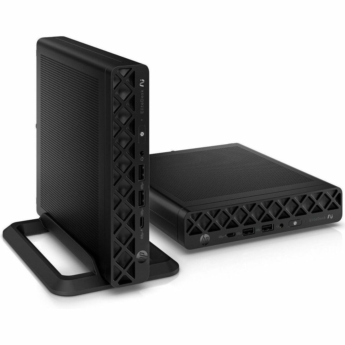 HP EliteDesk 8 G1a Desktop Computer - AMD Ryzen AI 7 350 - 64 GB - 1 TB SSD - Mini PC - Jack Black - C3XG5UT#ABA