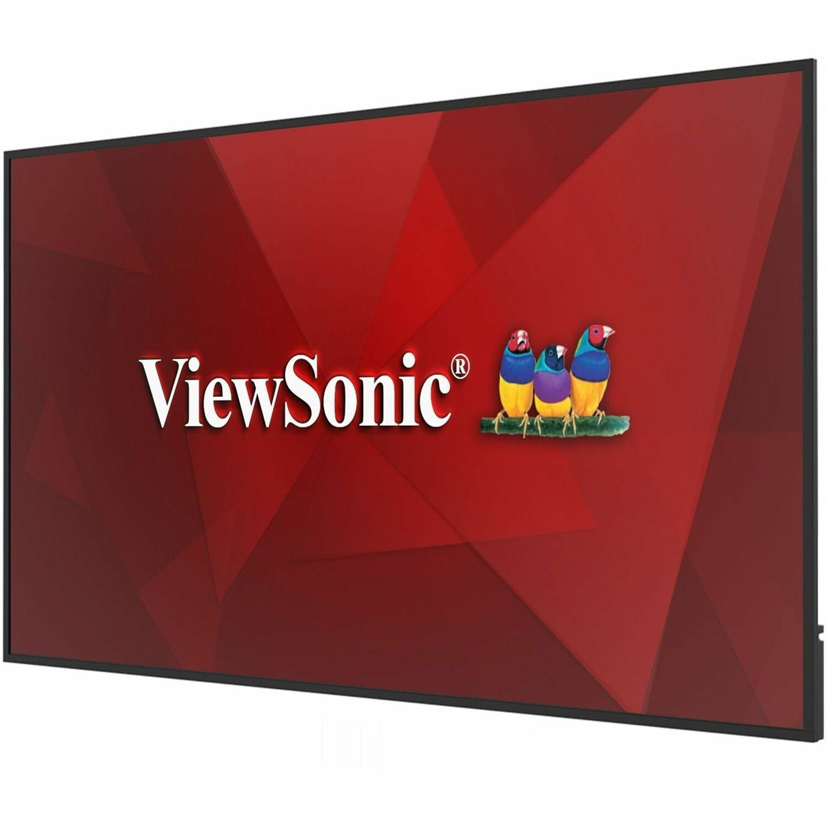 ViewSonic CDE7531 75 Inch 4K UHD Commercial Display with 500-nit Brightness, 5000:1 Contrast Ratio, OPS Slot, 8GB RAM, 32GB Storage, 16W Dual Speakers, Wifi Slot, HDMI, USB A, and USB C Inputs - CDE7531
