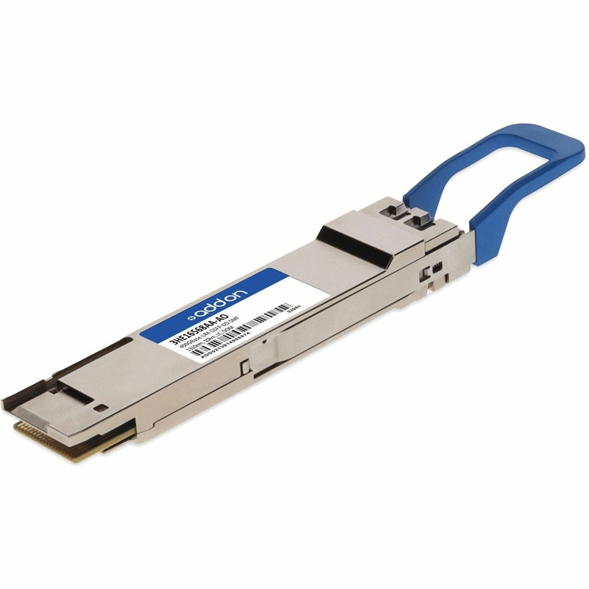 AddOn Alcatel-Lucent Nokia Compatible TAA 400GBase-LR4 QSFP-DD Transceiver (SMF, 1310nm, 10km, LC, DOM) - 3HE16568AA-AO
