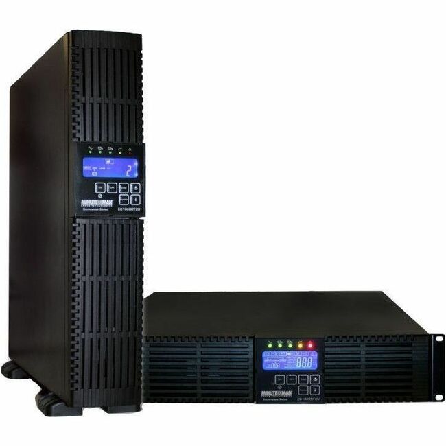 Minuteman Encompass RTXL EC1500RTXL2UNC 1500VA Rack/Tower/Compact UPS - EC1500RTXL2UNC